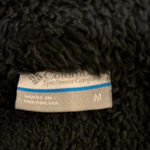 Black Teddy Jacket Plush Fleece Stand-Up Collar - Picture 2 of 9